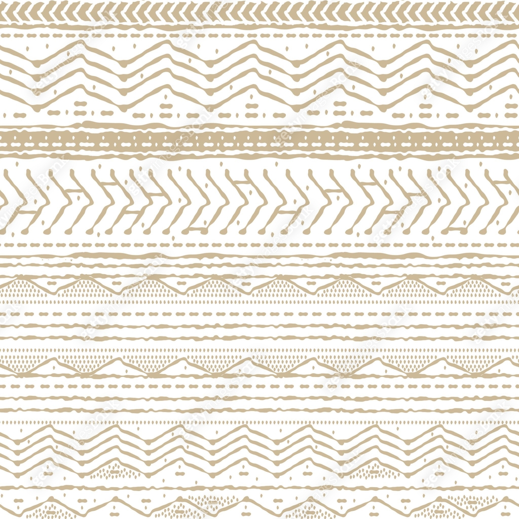 Horizontal Seamless abstract winter repeat border pattern. Random rough ...