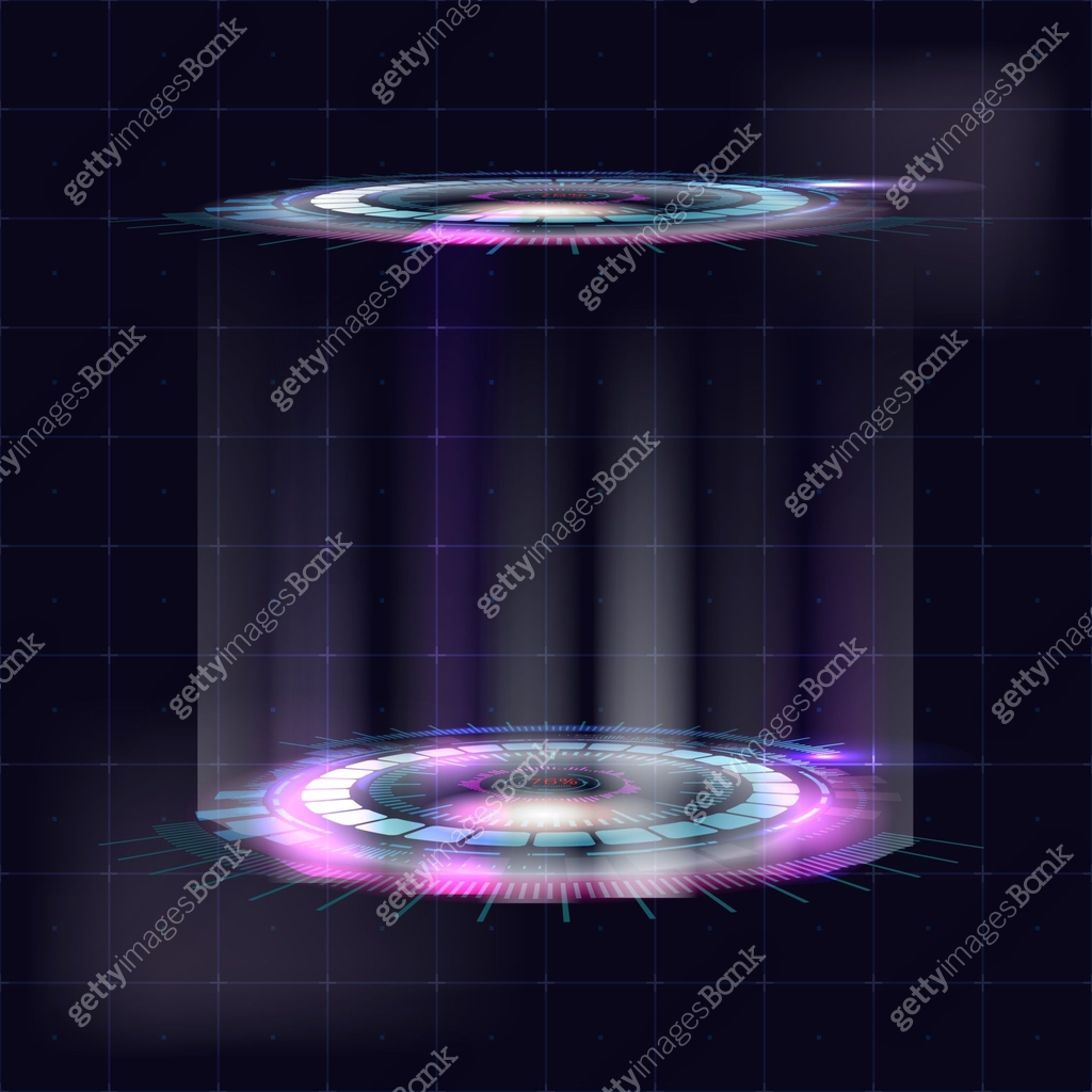 Design of HUD menu user interface. Futuristic dashboard with screen ...