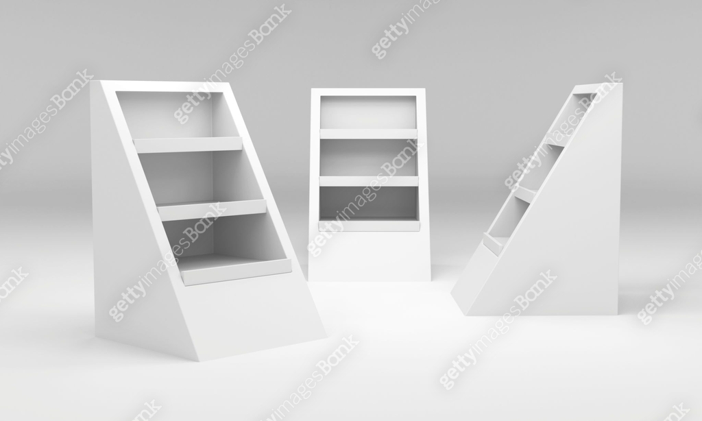 Shelf Window Pos POS shelf display mock-up 이미지 (1304002963) 일러스트, 무료 일러스트 - 게티이미지뱅크