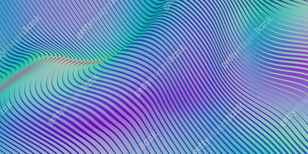 Texture Pattern Future 3d illustration abstract wave of curve and illusion texture pattern ...