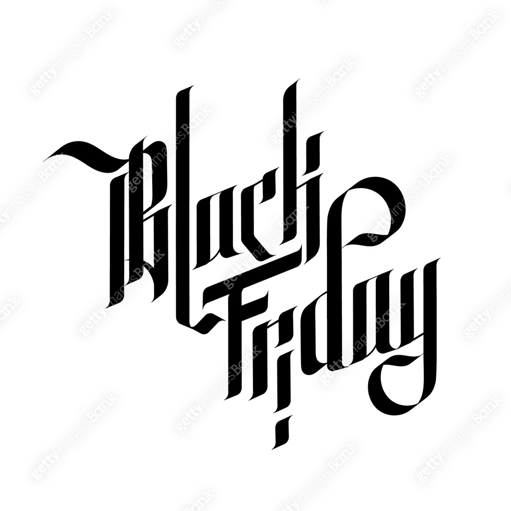 Vector gothic calligraphy. Medieval hand composition, lettering 이미지 ...