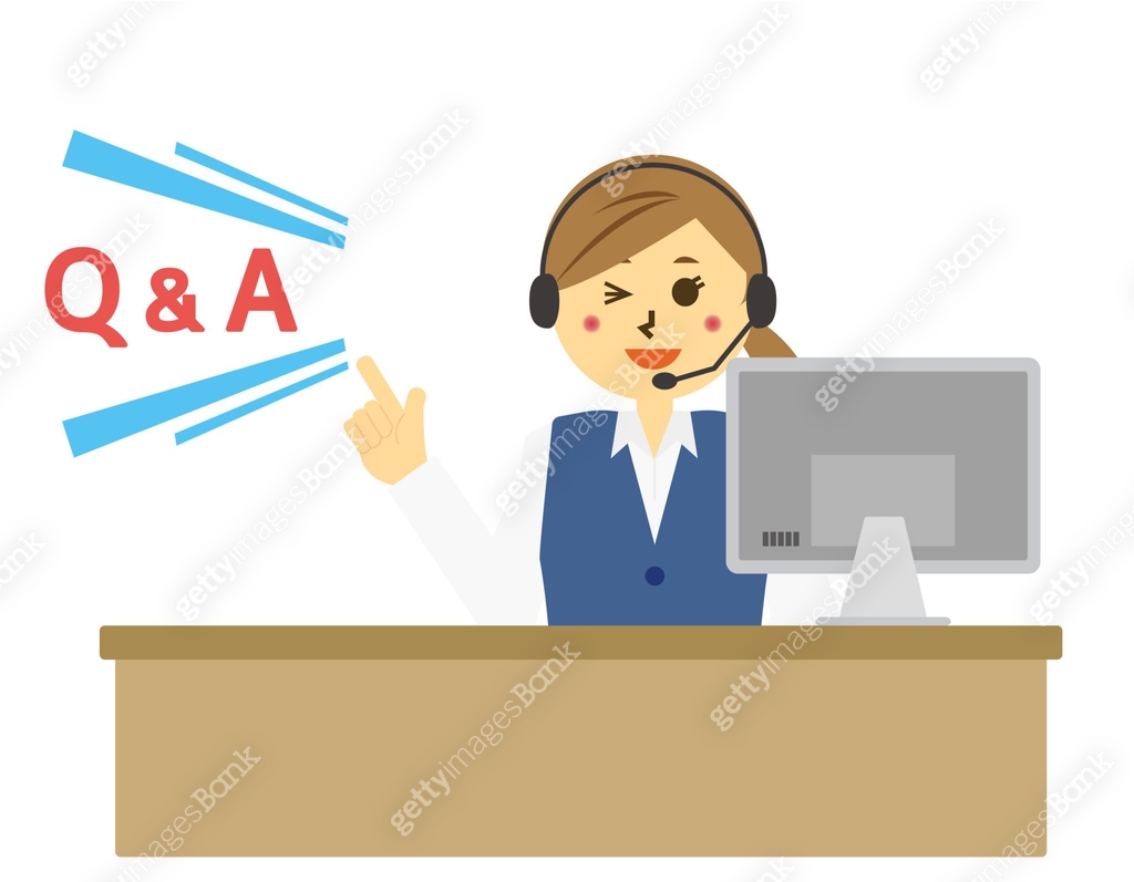 Vector illustration of a telephone operator wearing a headset. 이미지 ...