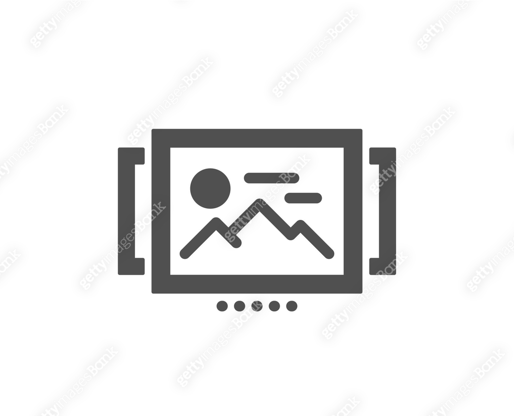 Image carousel simple icon. Photo thumbnail sign. Vector 이미지 ...
