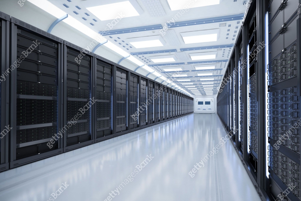 server room interior or data center inside 이미지 (1364862101) 일러스트, 무료 ...