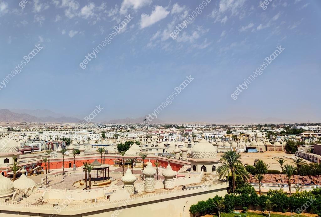 Sharm Bank resort city of Sharm el Sheikh in Egypt is a top view. 이미지 (1369313124 ...