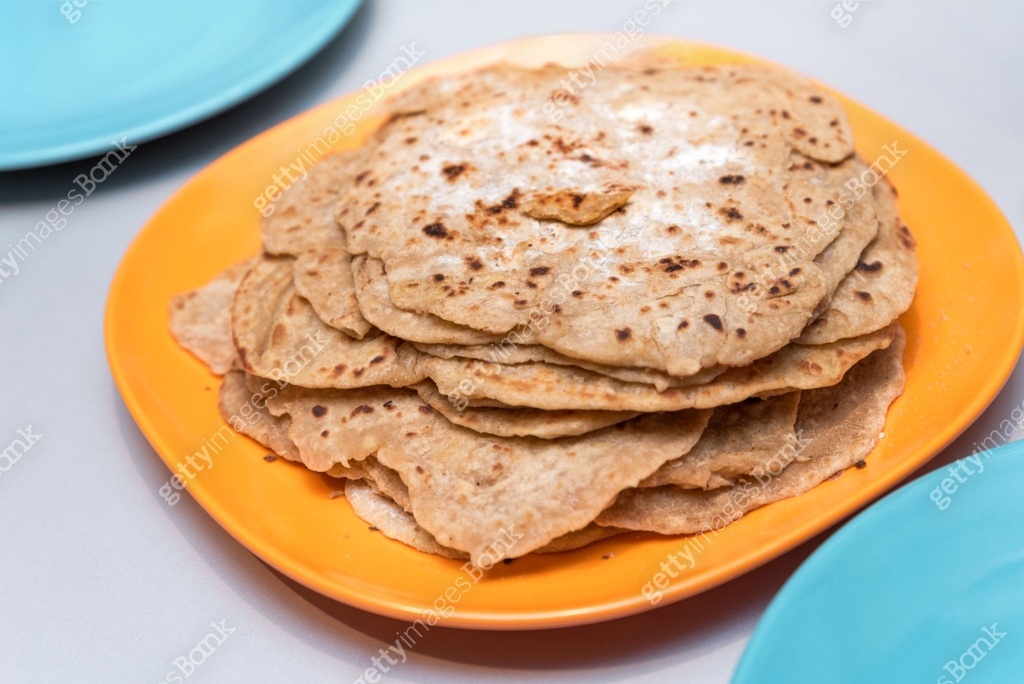 Geeta Roti Flatbread Homemade Traditional Roti Chapati Flatbread 이미지 (1369996618) - 게티이미지뱅크