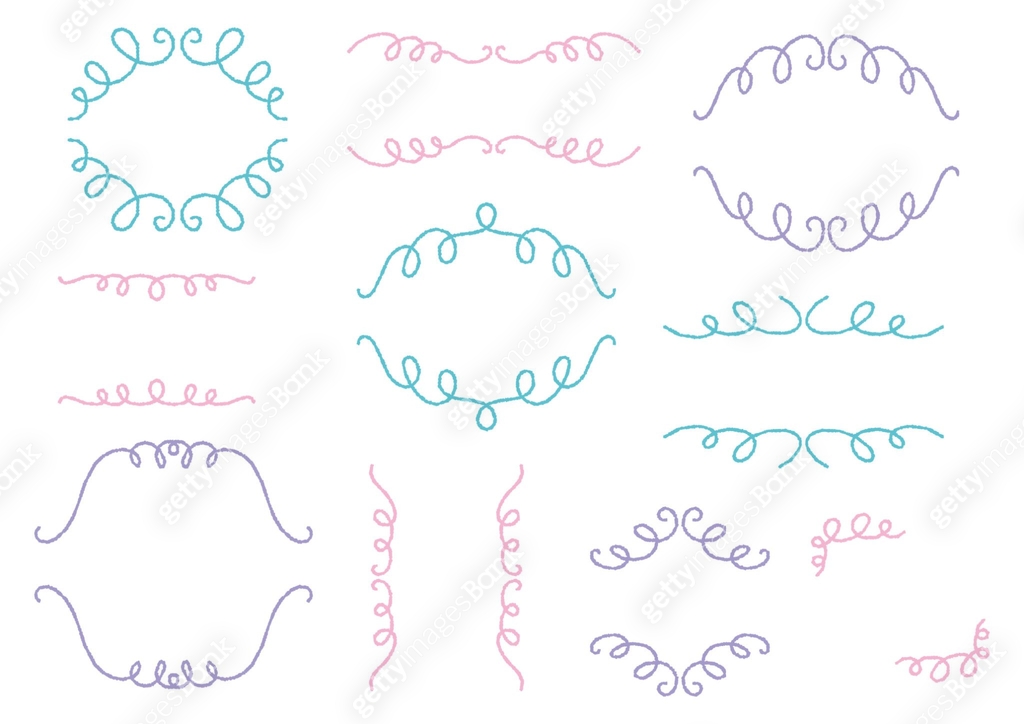 Hand-drawn decorative frame set (bumpy lines) 이미지 (1368698514) 일러스트, 무료 ...