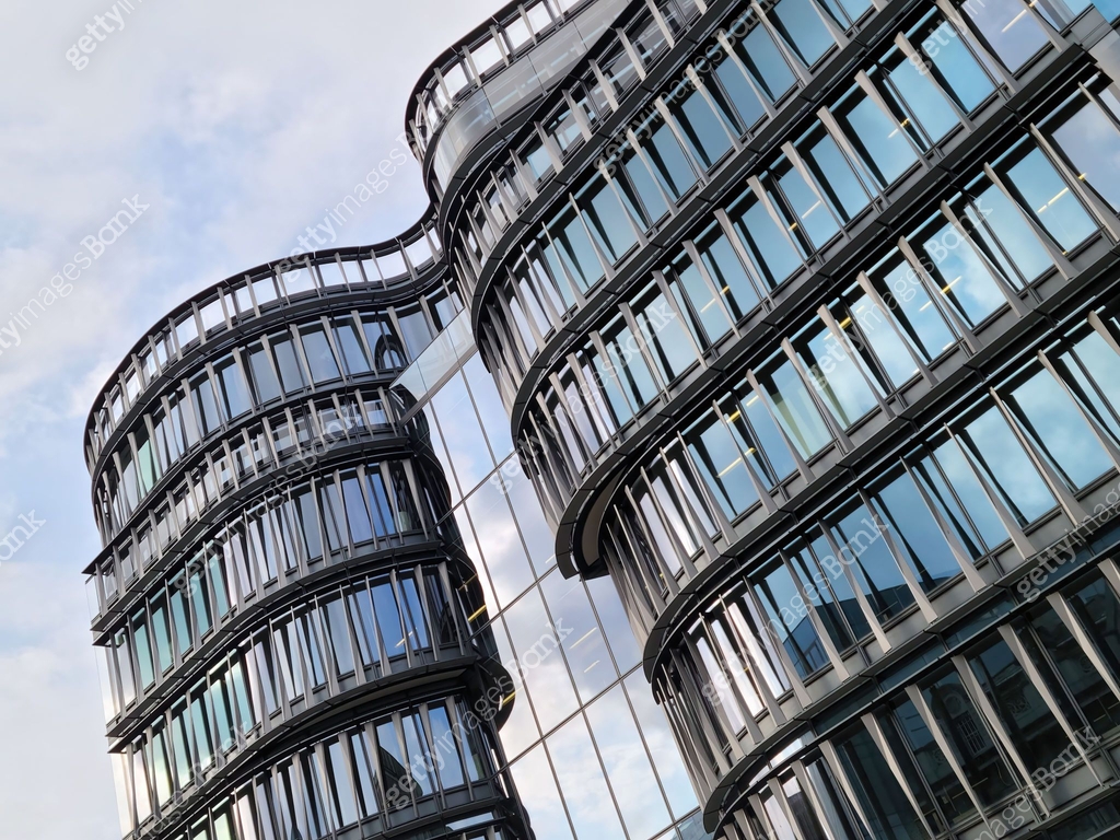 Building Sth Modern building on the South Bank of the Thames near Greenwich 이미지 ...