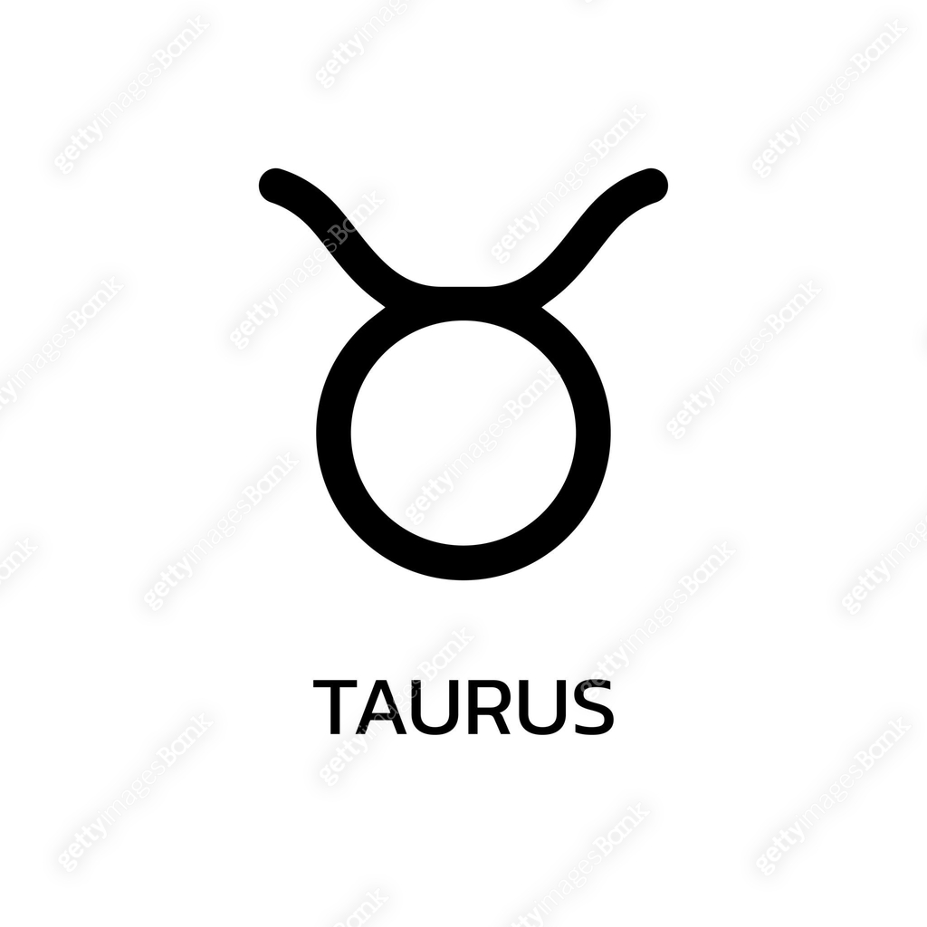 Taurus Icon Simple Taurus icon or sign. Zodiac, astrology, horoscope symbol. Vector ...