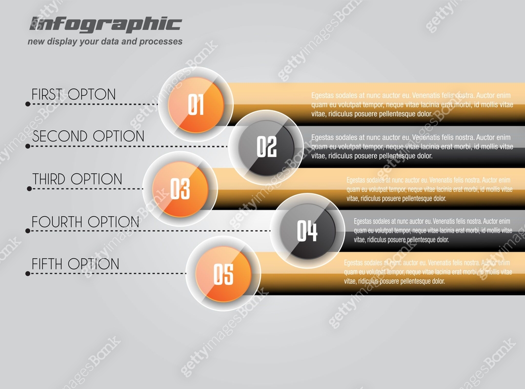 Infographics templates to display your data and processes 이미지 ...