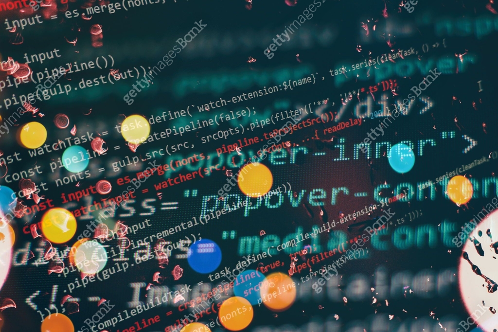 Website development. Server logs analysis. Closeup developing ...