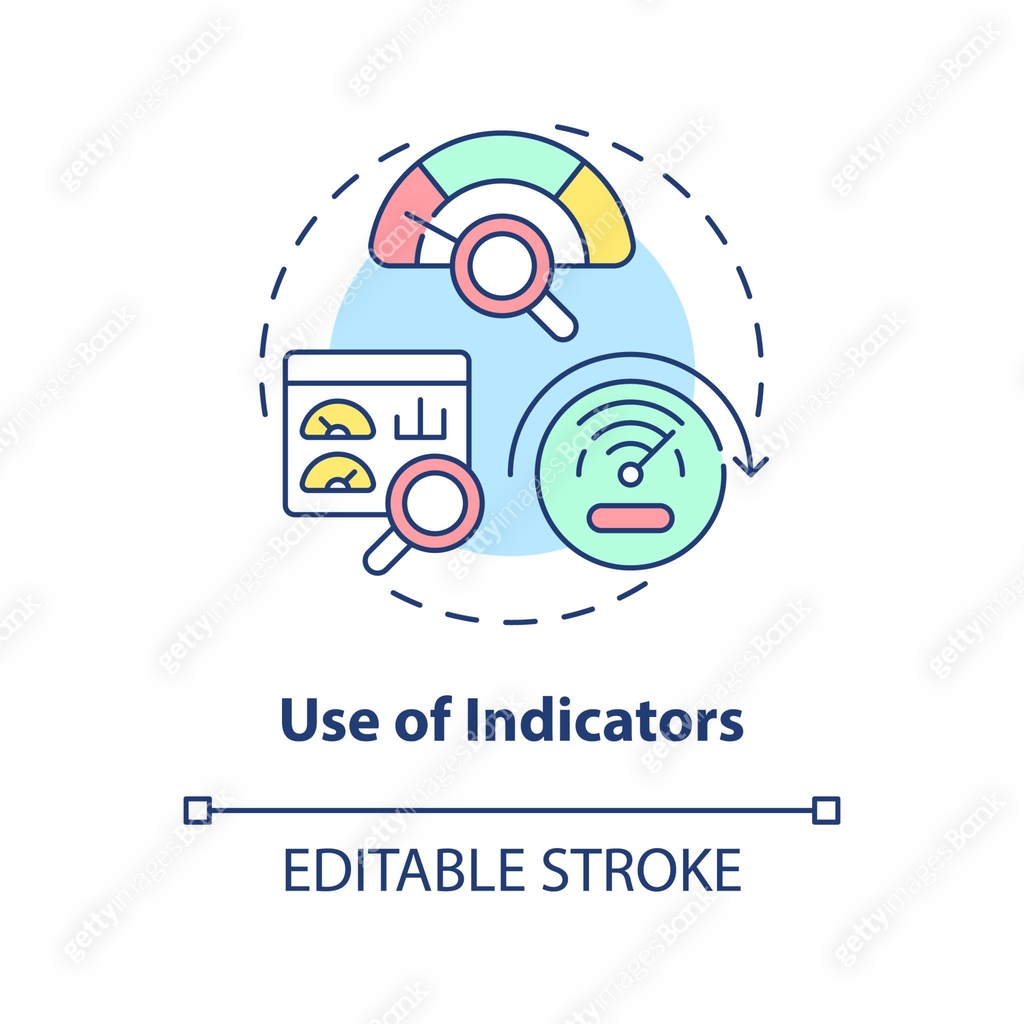 Use of indicators concept icon 이미지 (1391059312) 일러스트, 무료 일러스트, 아이콘, 무료 ...