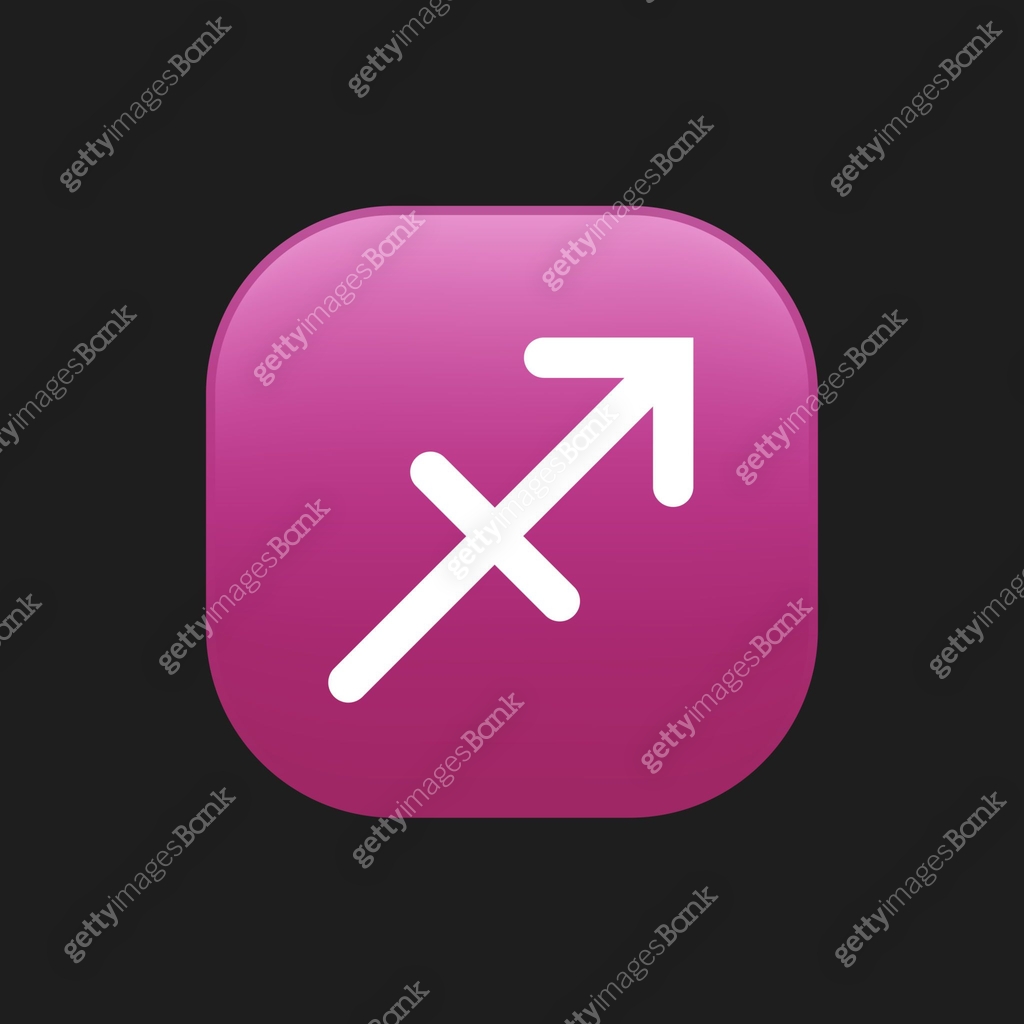 Sagittarius astrological sign emoji vector illustration 이미지 (1391289371 ...