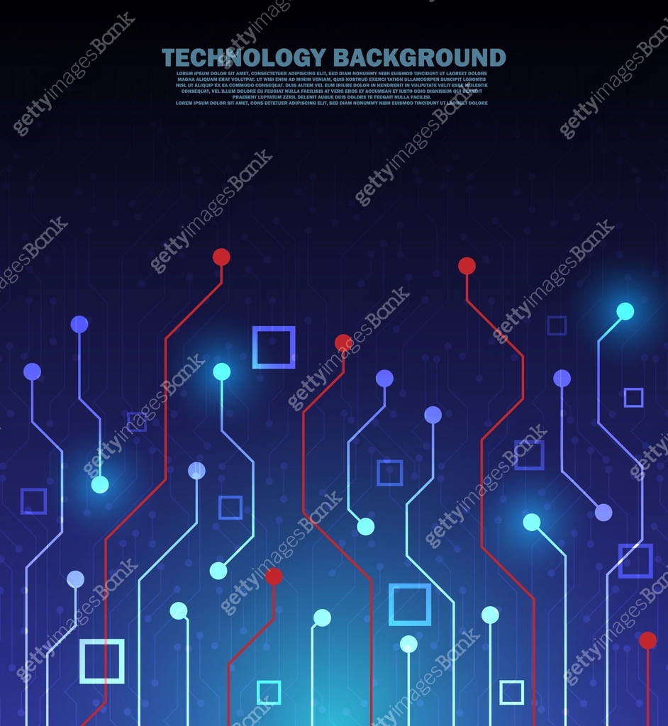Geomatic technology connects the future Digital data, abstract, simple ...