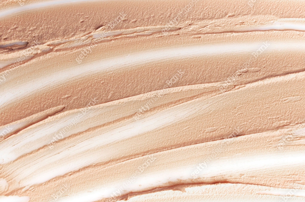 Texture of liquid foundation for face. Make-up, decorative cosmetics ...