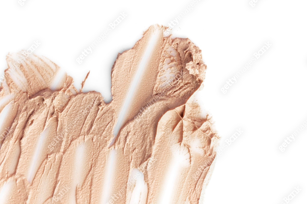 Texture of liquid foundation for face. Make-up, decorative cosmetics ...
