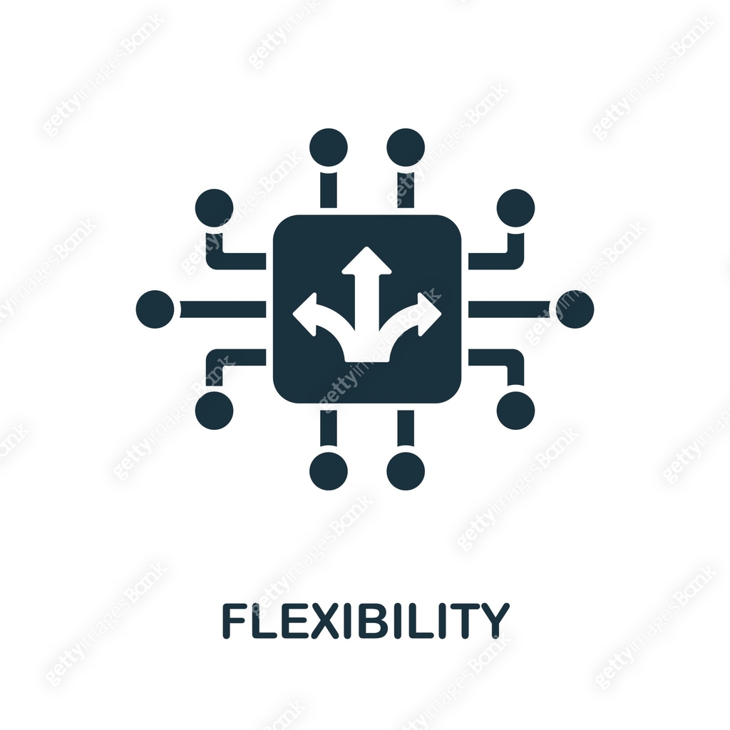 Flxibility Icon Flexibility icon from digitalization collection. Simple line ...