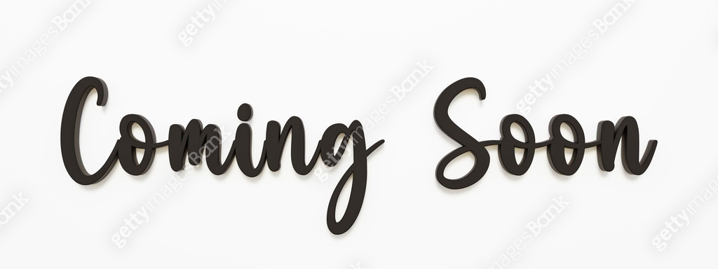 Frying Soon Lettering Coming soon. Handwritten letters. 이미지 (1396493360) - 게티이미지뱅크