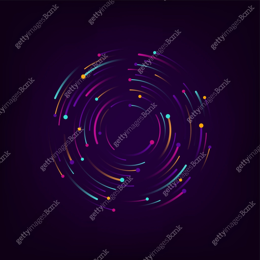 Abstract Colorful Connection Abstract network connection colorful color. Icon logo design. Vector ...