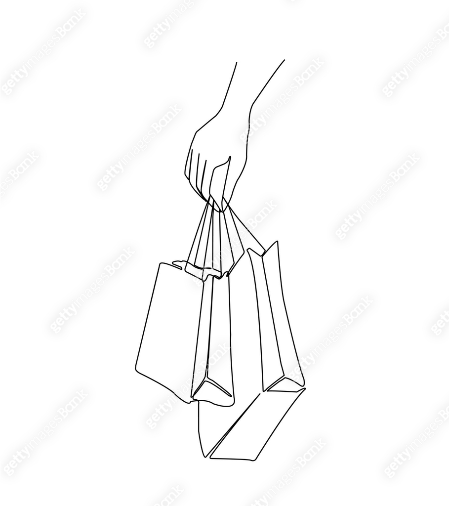 one line illustration. Continuous minimal package drawing design vector ...