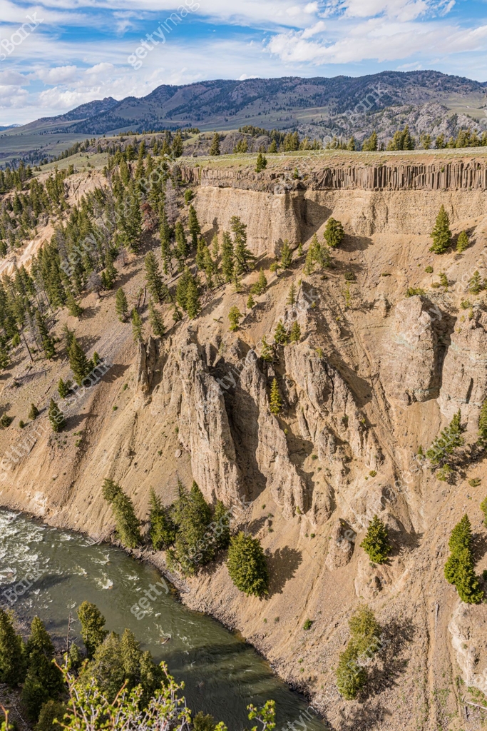 Yellowstone Postile Rocks Tower Junction rocks of various age in the Grand Canyon of the ...