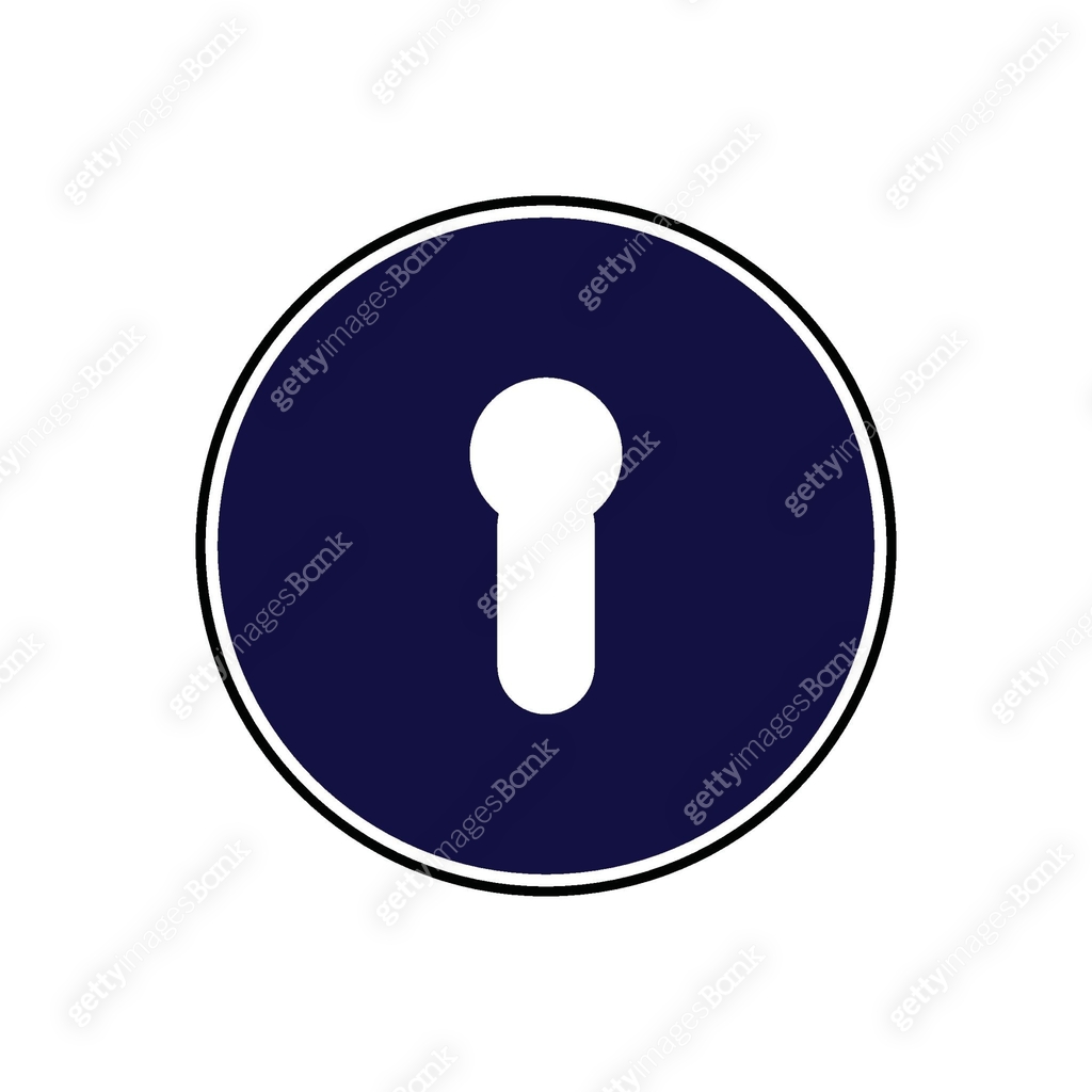 Lock silhouette vector icon 이미지 (1419620296) 일러스트, 무료 일러스트 - 게티이미지뱅크