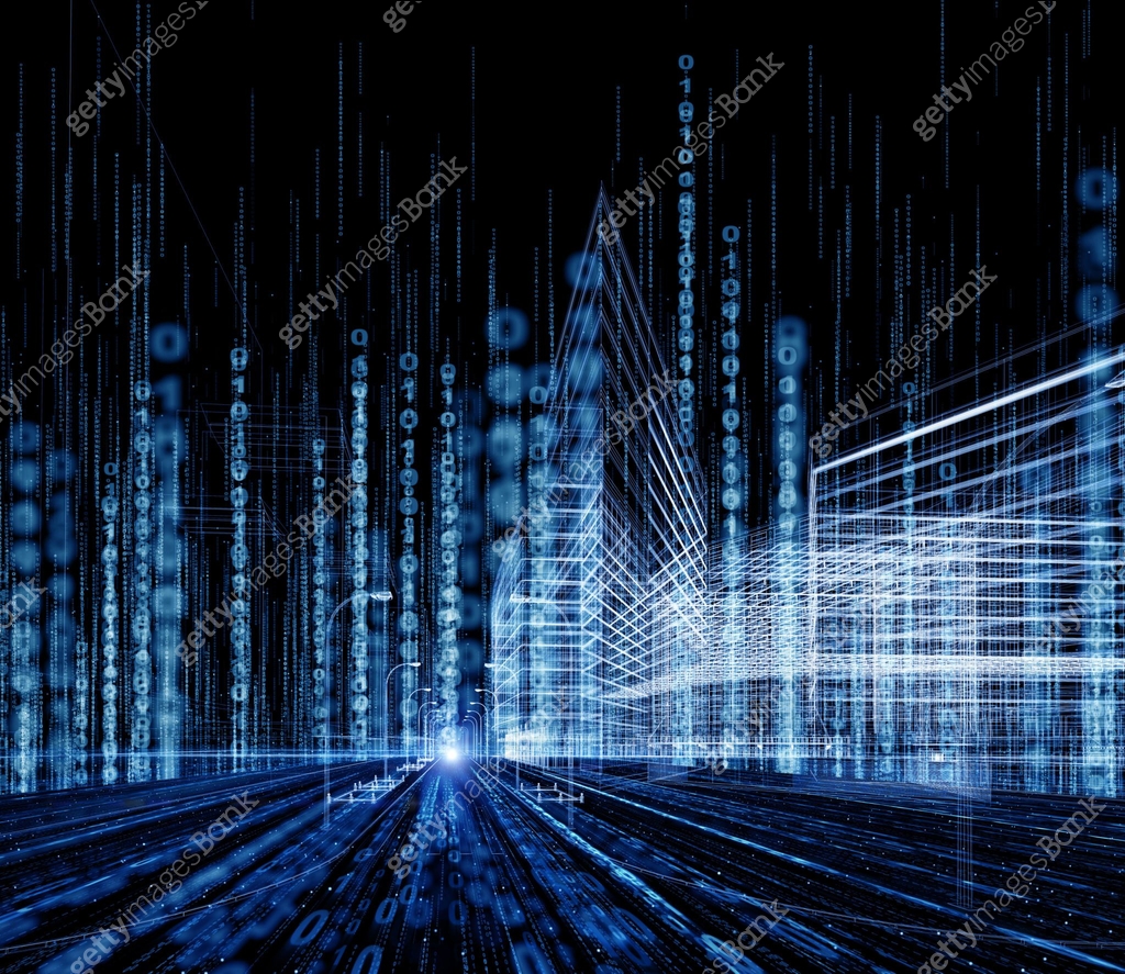 urban informatization and network technology 이미지 (1436848873) - 게티이미지뱅크