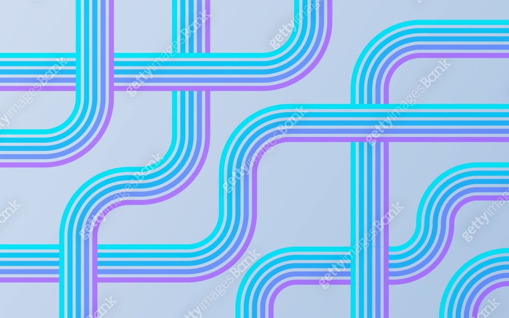 Overlap Lines Abstract Background 이미지 (1444150611) 일러스트, 무료 일러스트 - 게티이미지뱅크