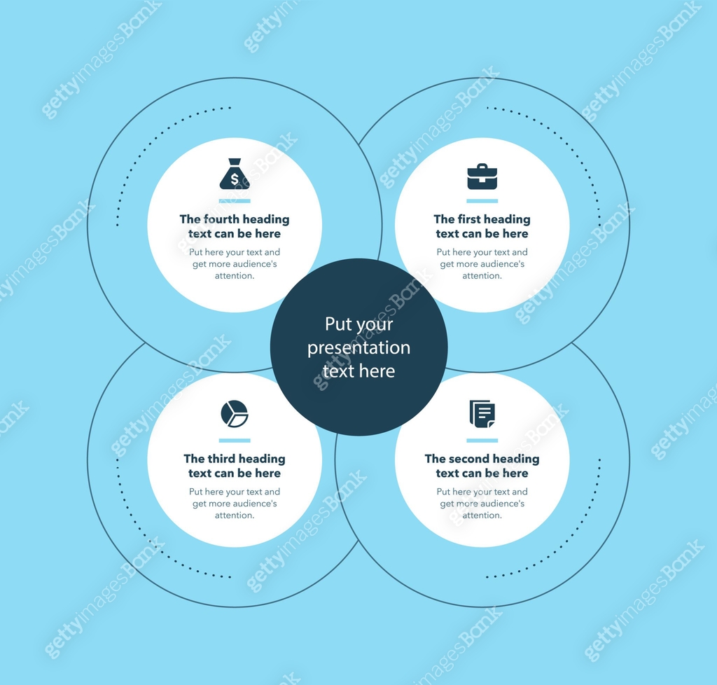 Process Design Blue Simple business process template with four stages - blue version 이미지 ...