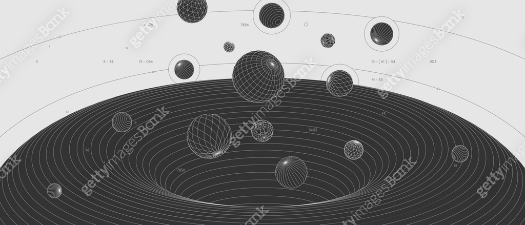 Wireframe Flying Object Strange abstract modern wireframes 3d geometric shapes, graphic ...