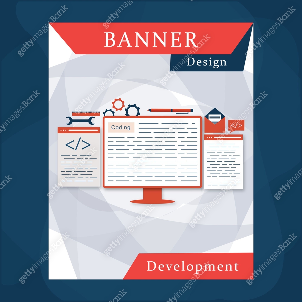 Banner Eu Development Development Banner Design 이미지 (1455639375) 일러스트, 무료 일러스트 - 게티이미지뱅크