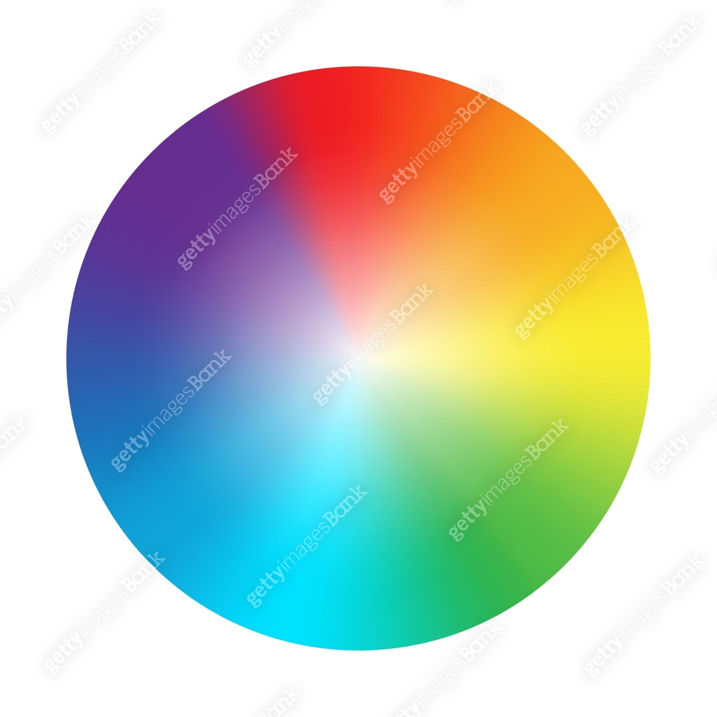 Color Panel Round Round color palette. Rainbow gradient. Vector illustration. 이미지 ...