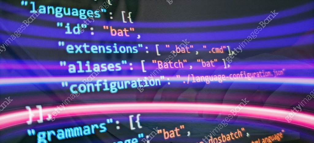 Programming code typing. Information technology website coding 이미지 ...