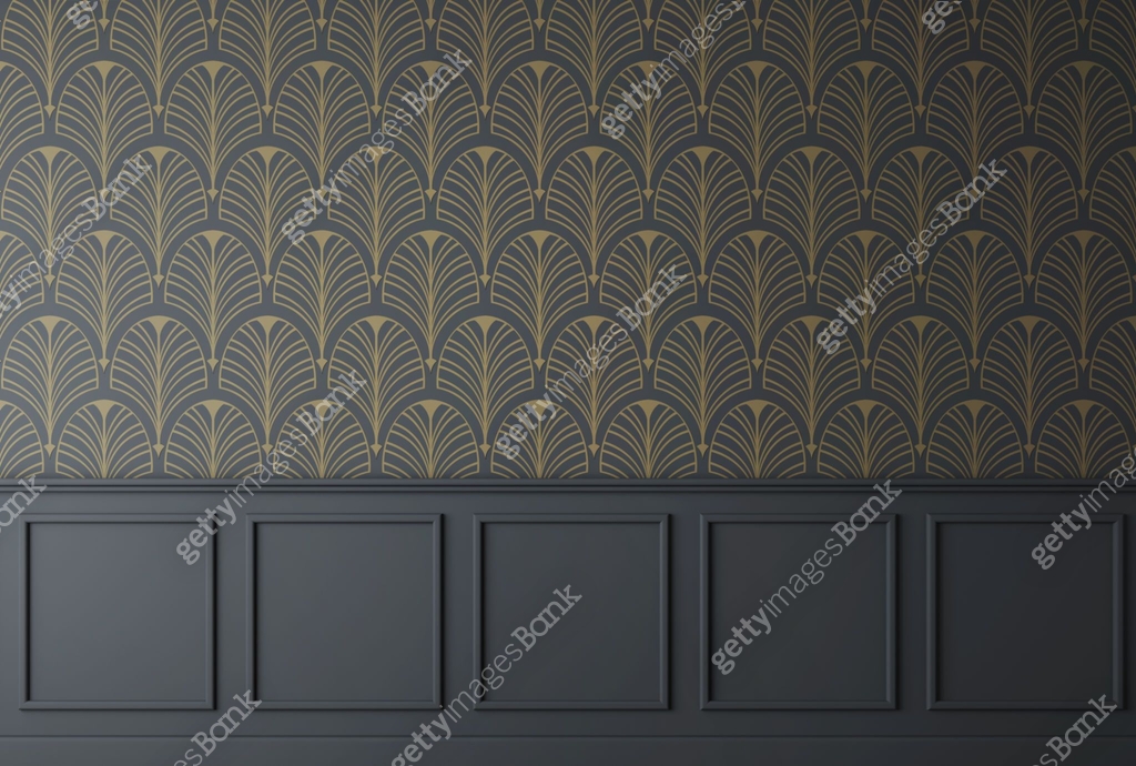 Art deco classic style pattern background.3d rendering 이미지 (1473565316 ...