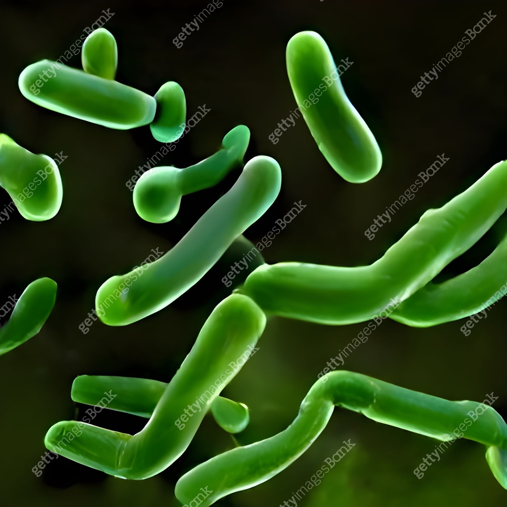 Scientific image of bacteria Citrobacter. 3D illustration. 이미지 ...