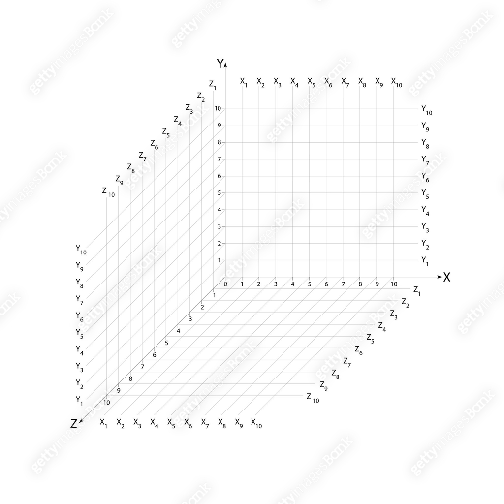 3d Cartesian coordinate system xyz 이미지 (1473284613) 일러스트, 무료 일러스트, 아이콘 ...