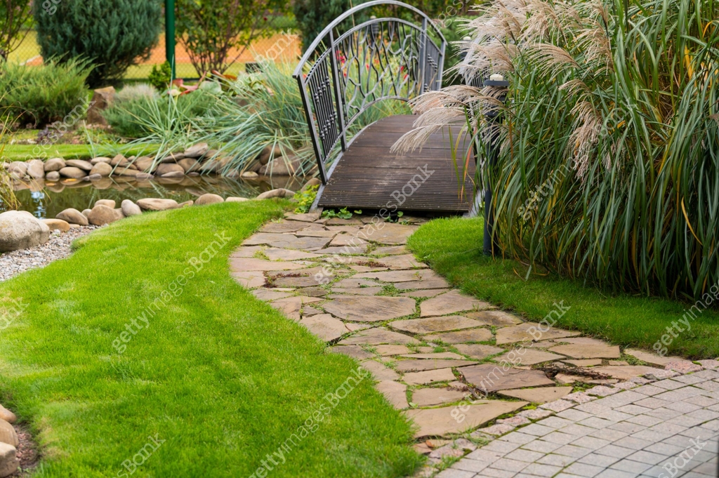Natural Paths Ramp Walking path made of natural stone walks in landscape design 이미지 ...