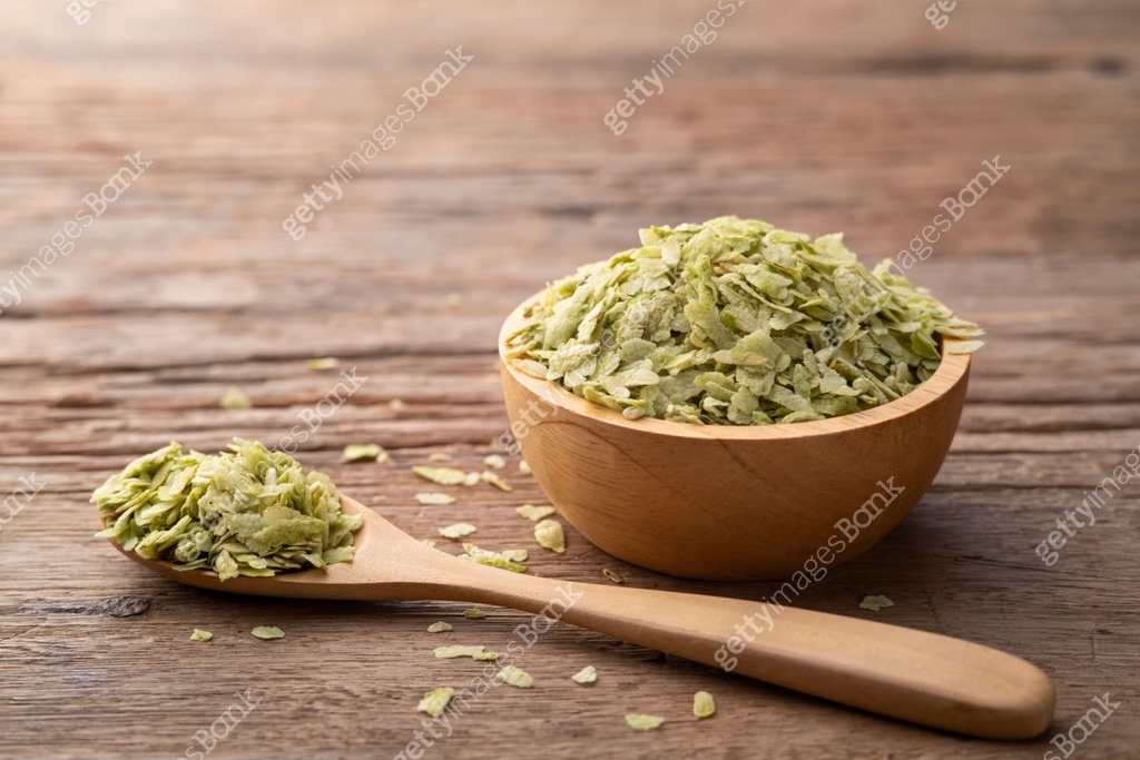 Not Ripen Green Rice Pounded Unripe Rice, Green Rice Thai Style 이미지 (1481021952) - 게티이미지뱅크