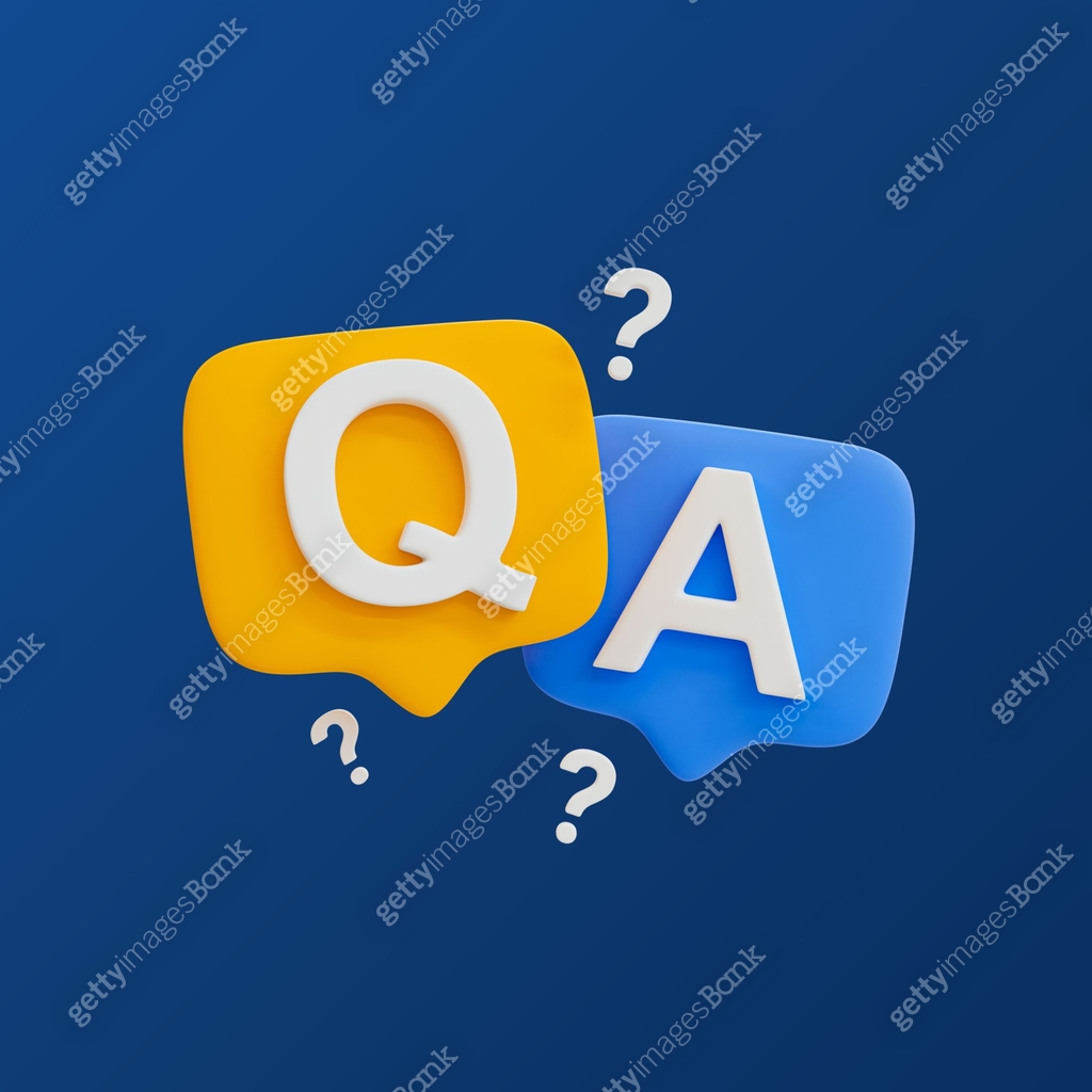 3d minimal problem-solving concept. answer finding. FAQ concept ...