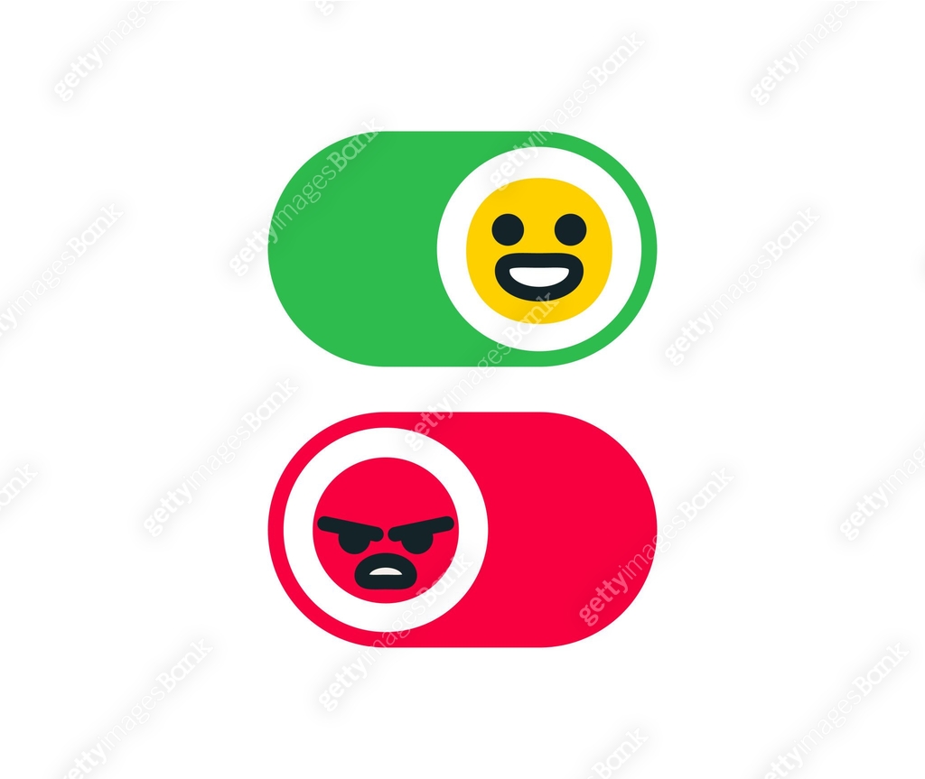 On and off switch buttons with emoticons 이미지 (1568520783) 일러스트, 무료 일러스트 ...