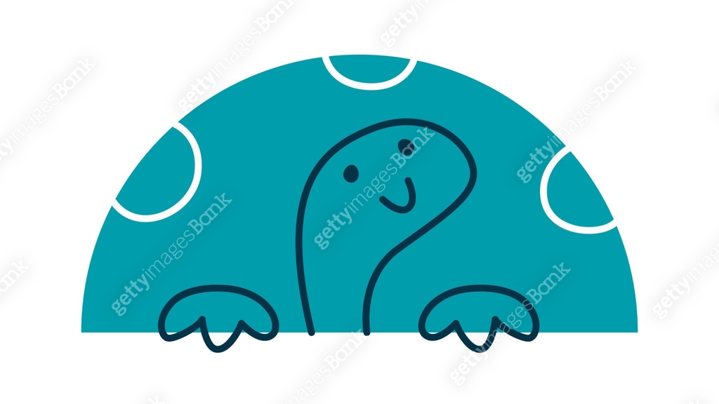 Turtle Logo Math Turtle cartoon animal half circle math shape 이미지 (1555161070) 일러스트, 무료 ...