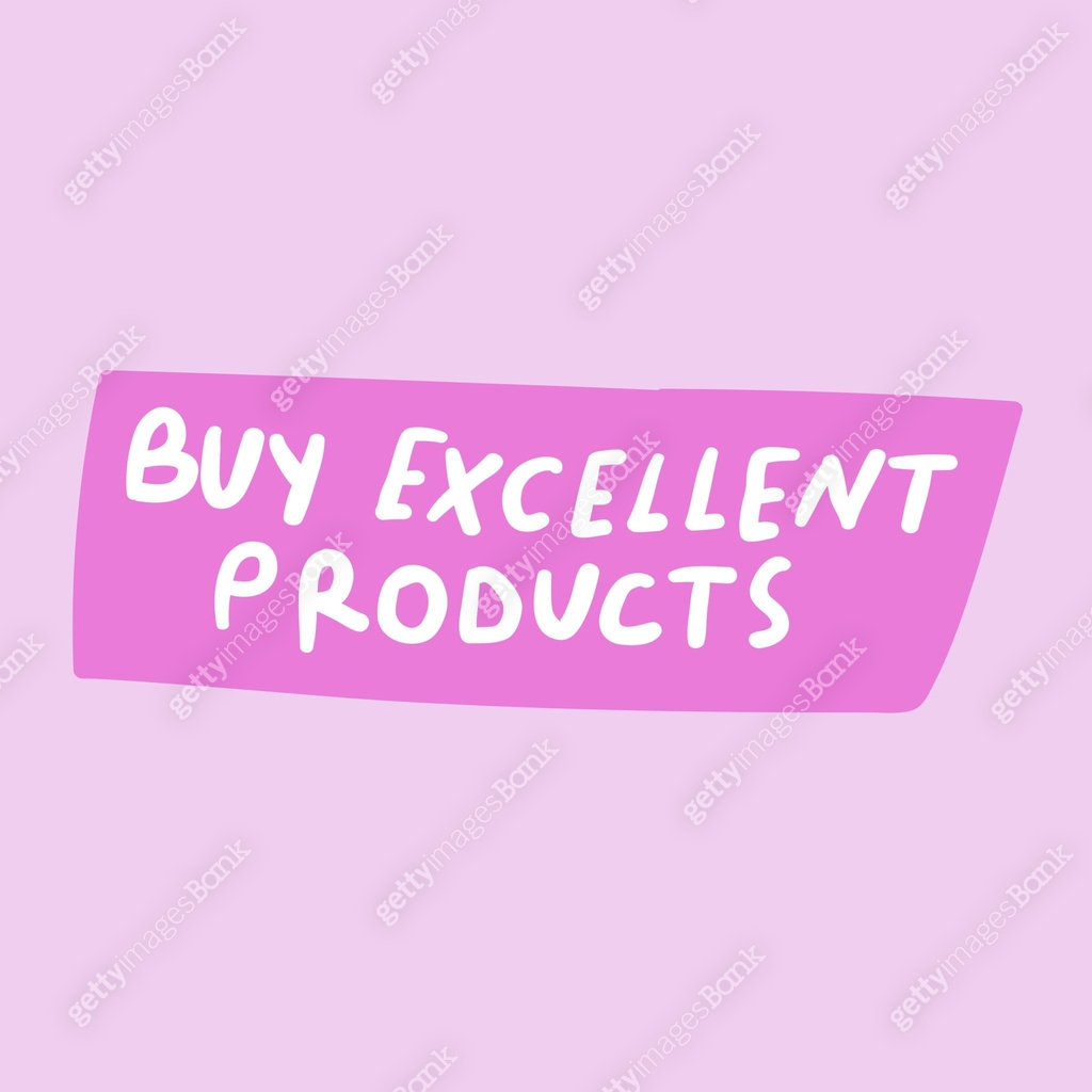 marketing phrase - Buy excellent products. 이미지 (1573393646) 일러스트, 무료 ...