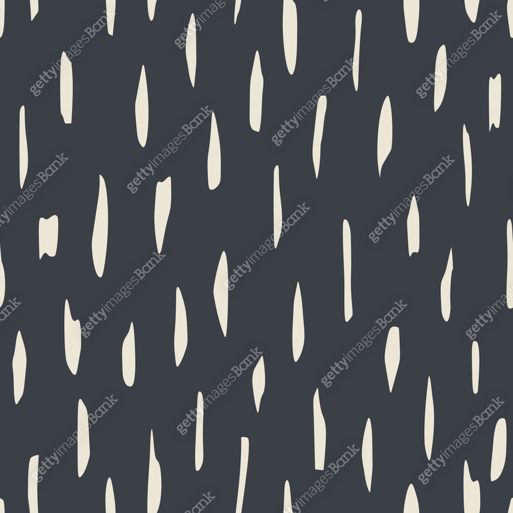 Abstract shapeless stripes form a seamless pattern for modern textile ...