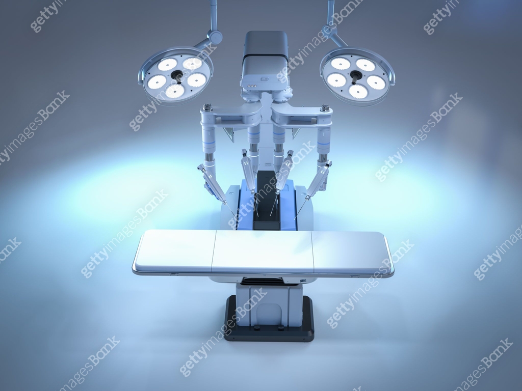 Operating Machine 3d Robotic assisted surgery machine in operating room 이미지 (1626198184 ...