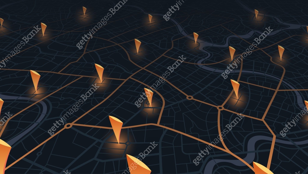 Isometric navigate mapping technology for distance data, path turns ...