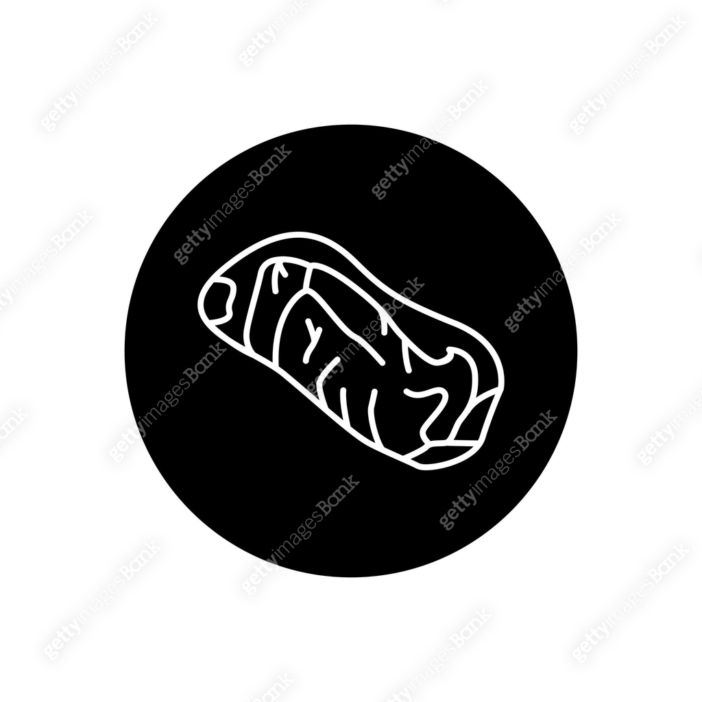 Beef striploin color line icon. Cutting meat. 이미지 (1763742740) 일러스트, 무료 ...