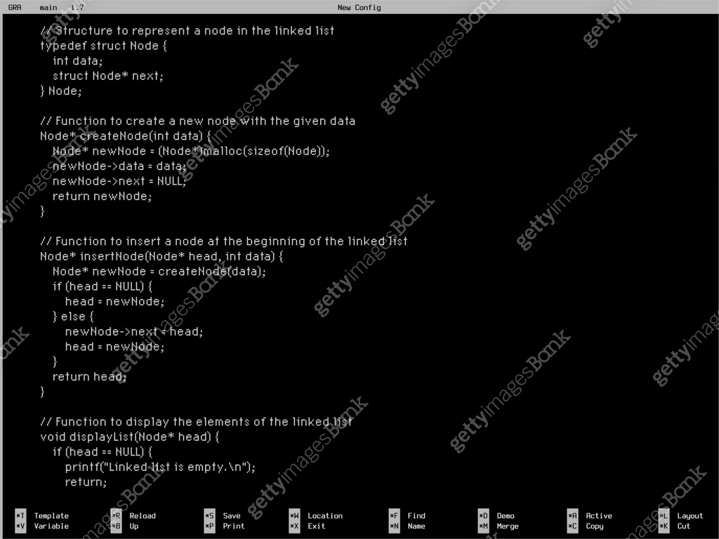 Retro Command Line Nineties Operating System with Coding Terminal with Black Background ...