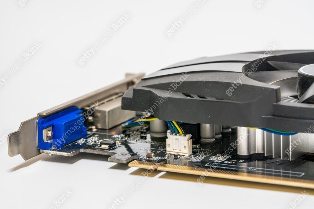 Computer graphics card isolated 이미지 (1744153878) - 게티이미지뱅크