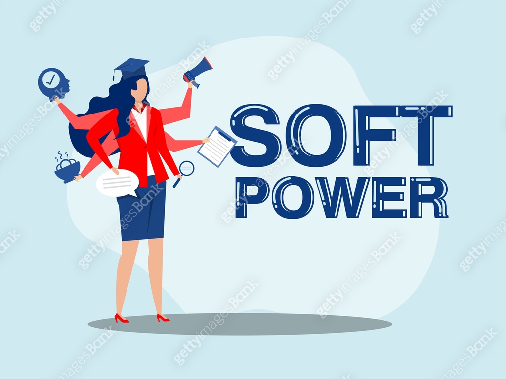 Seft Task Management Multitasking woman soft power concept , businesswoman multitask ...