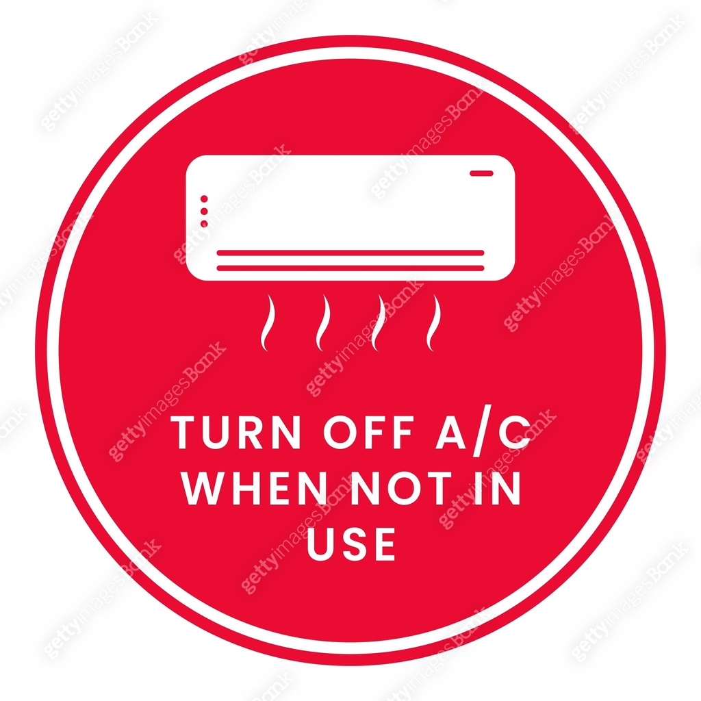 Turn User Ac Turn Off AC When Not In Use. Air Conditioner Usage Instructions. 이미지 ...